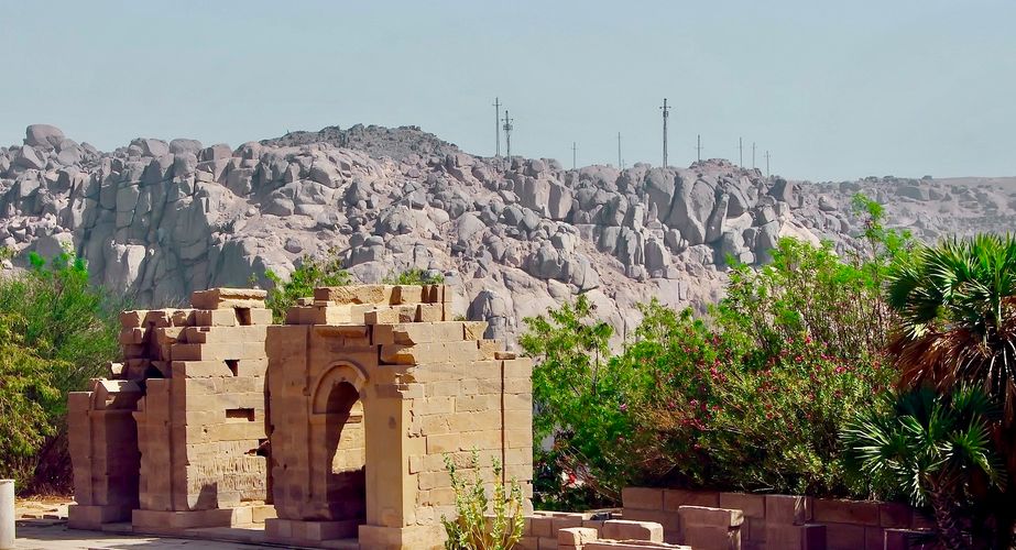 Aswan Philae tempel Aswan Philae tempel